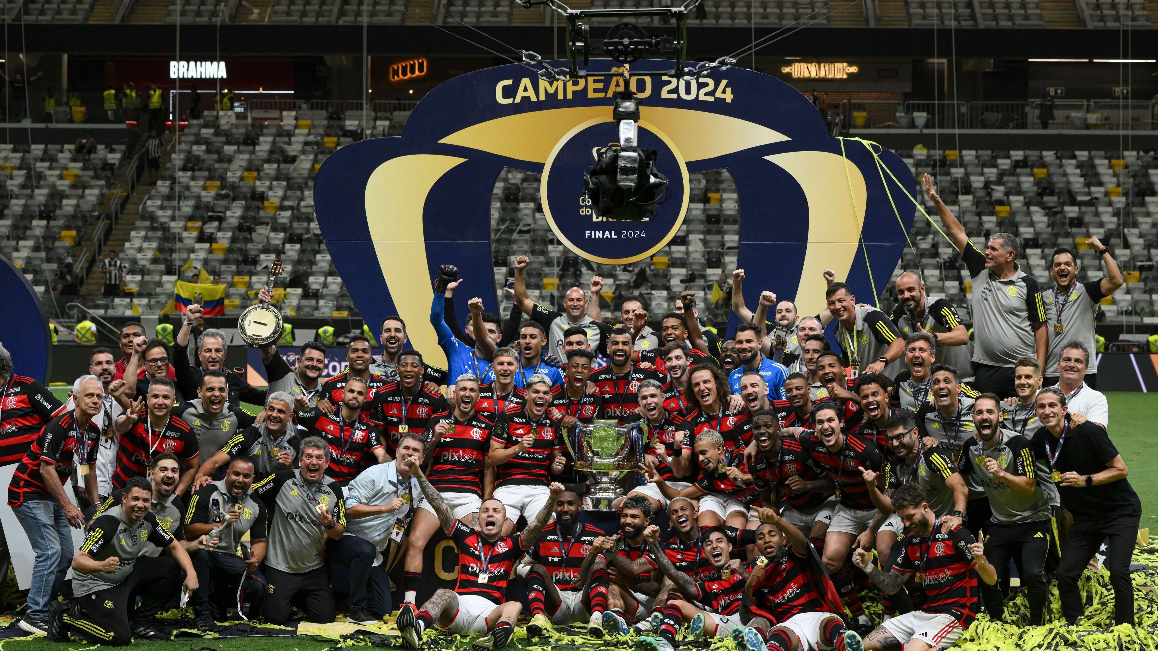 Pentacampeão! Flamengo volta a vencer o Galo e conquista a Copa do Brasil